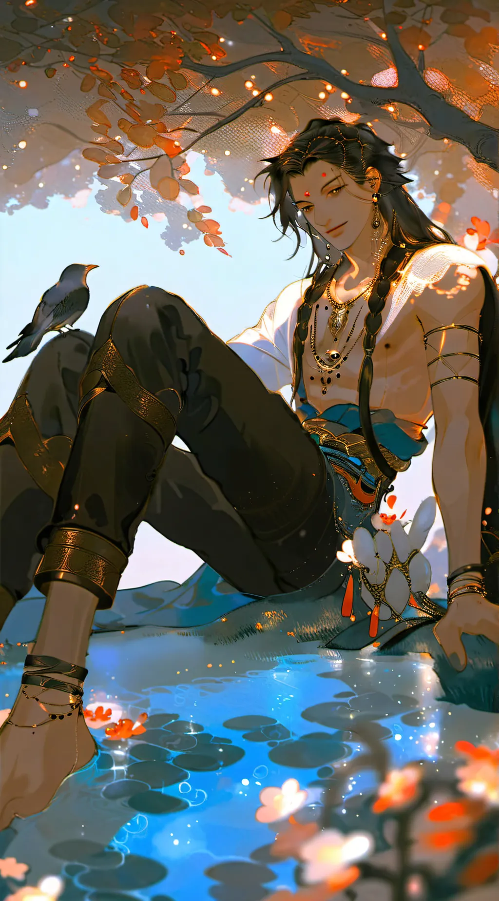 ai character: Ezra background