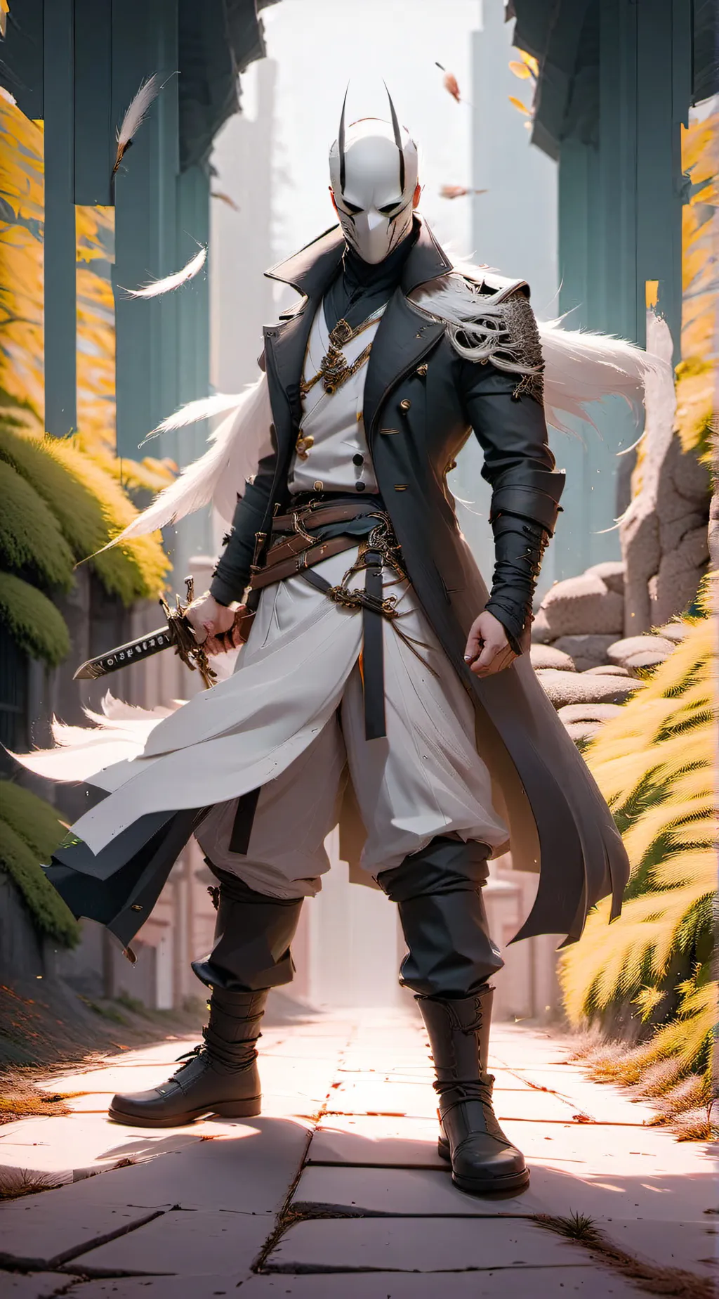 ai character: Hollowfied Nathan background