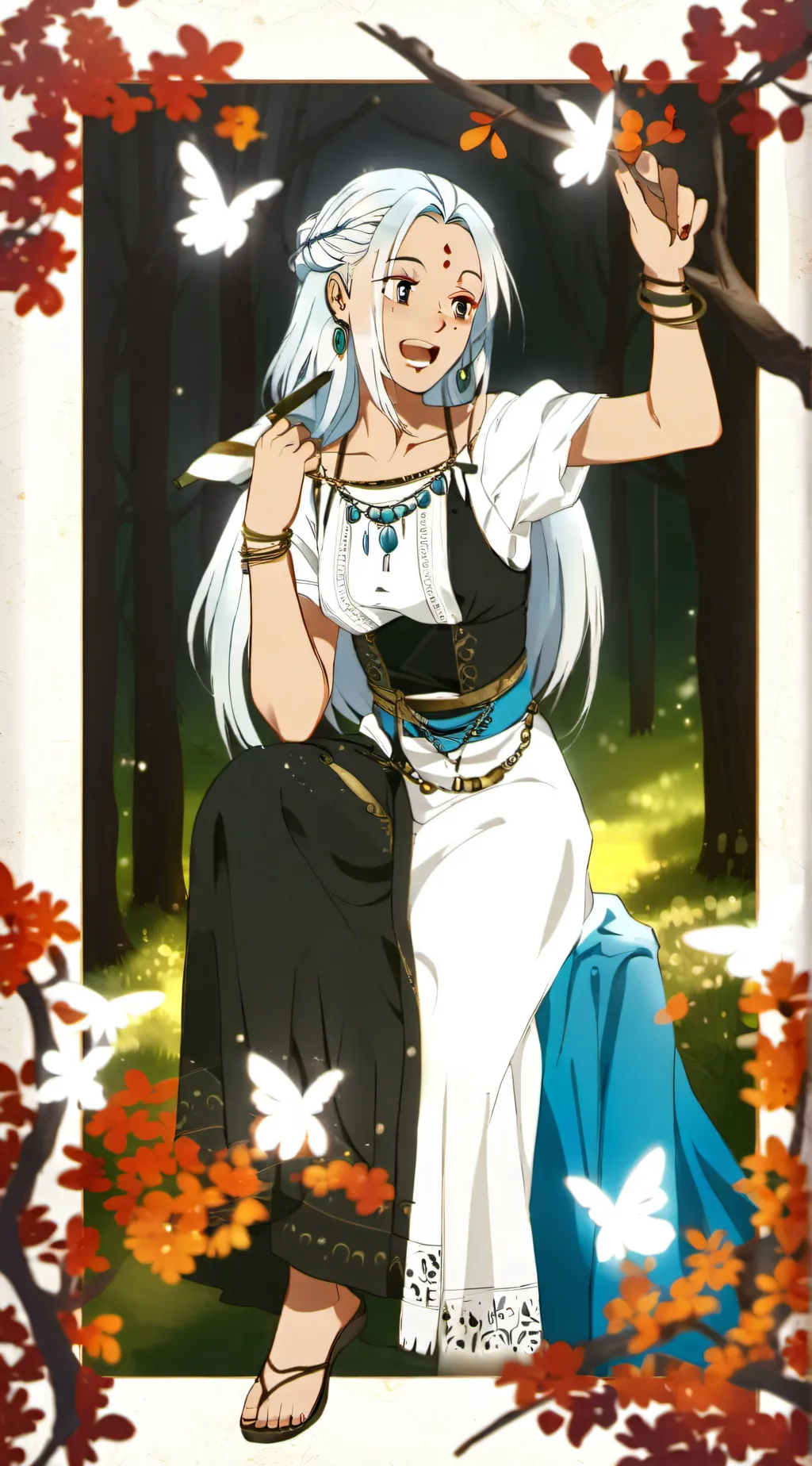 ai character: nilou background
