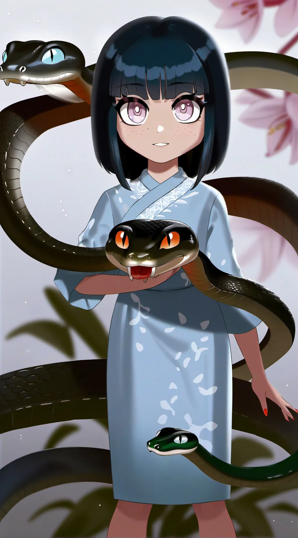 ai character: Lily background