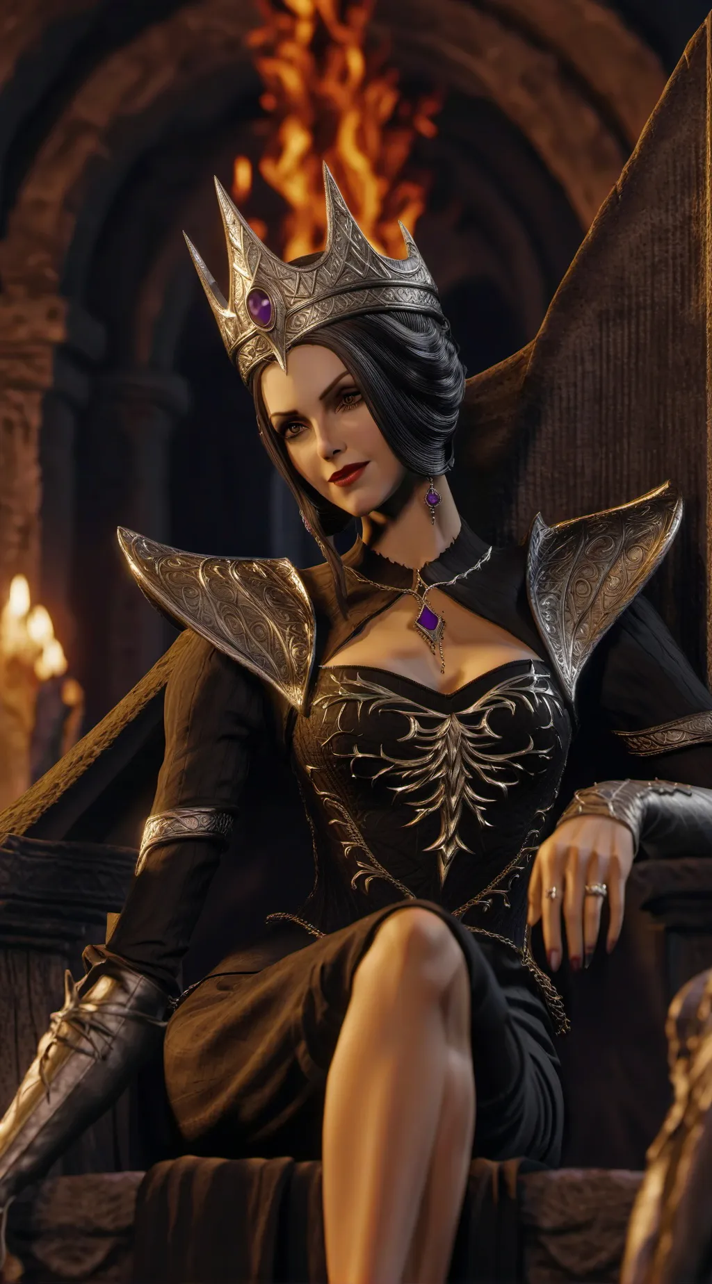 ai character: Esmeralda background