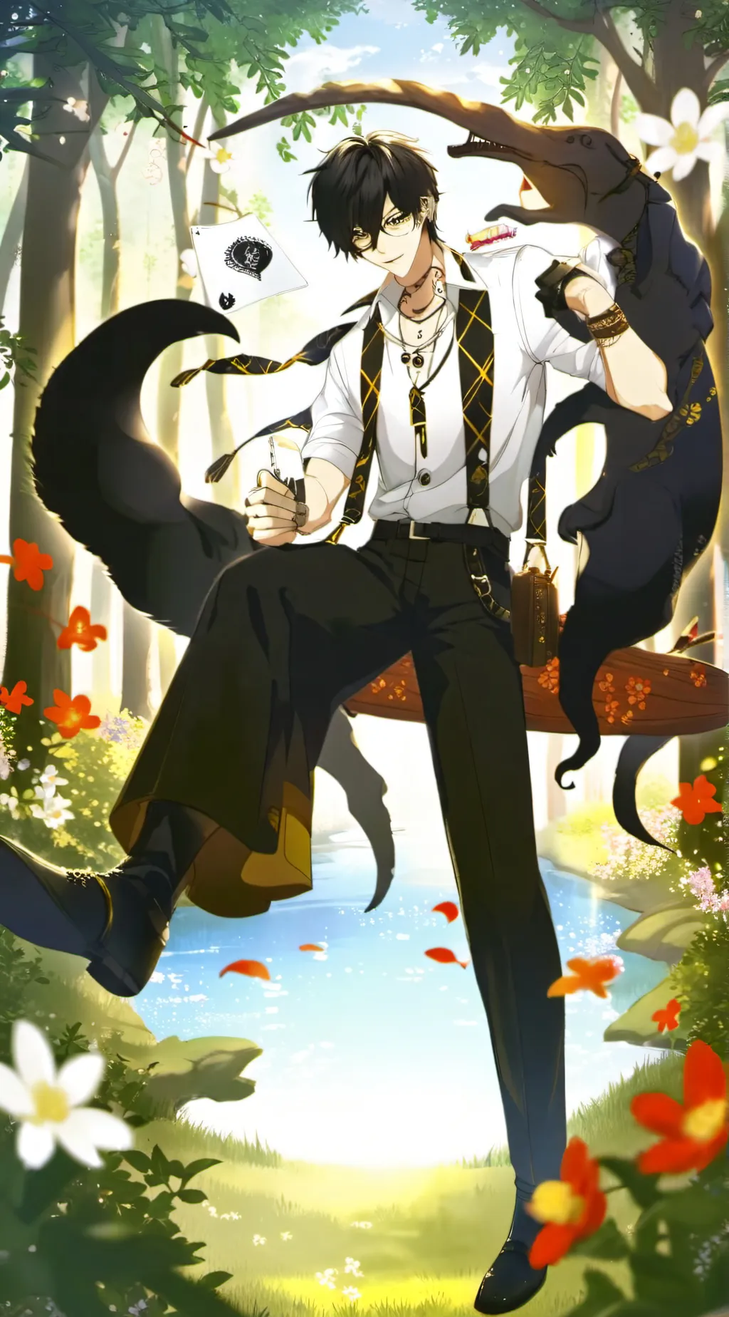 ai character: Max background