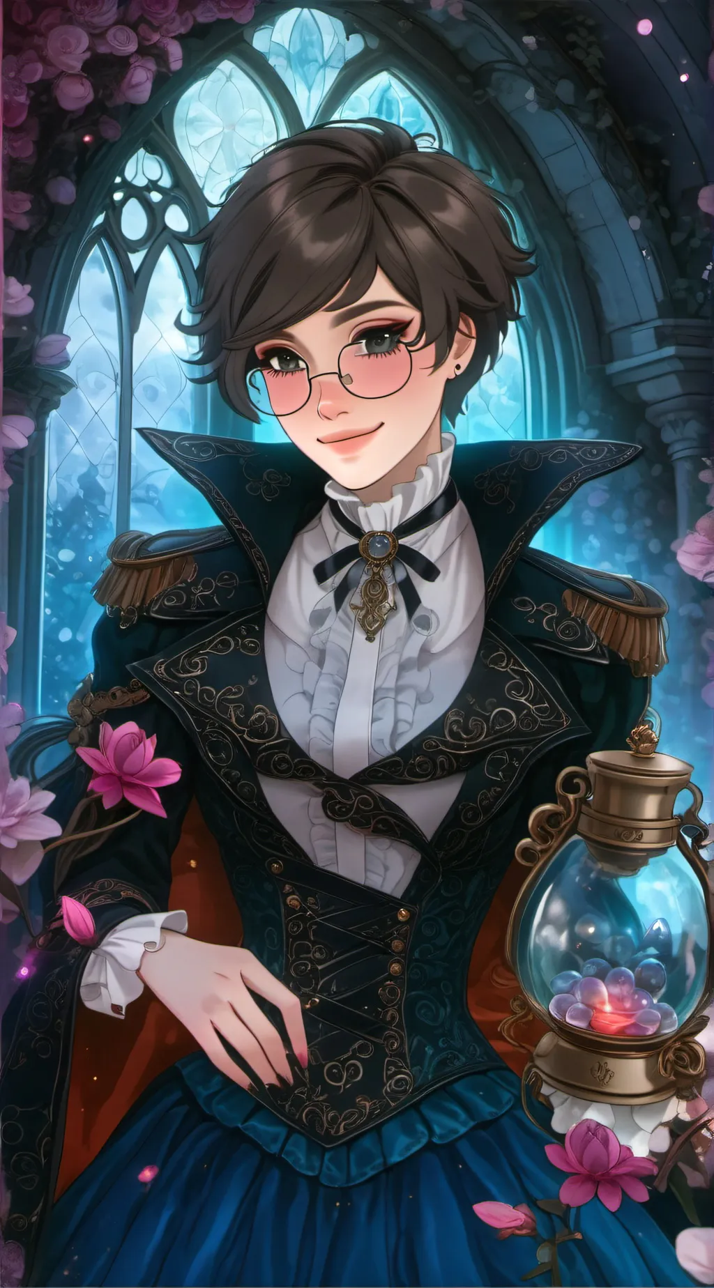 ai character: Ash background