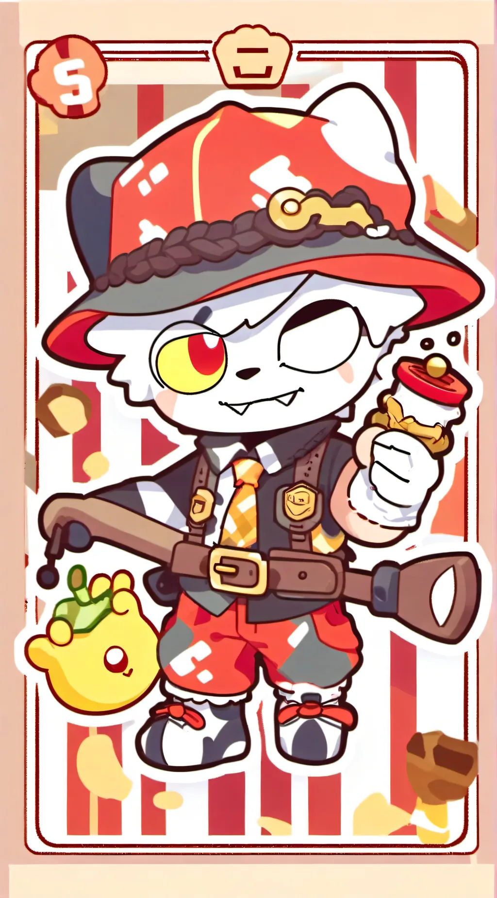 ai character: clucky's background