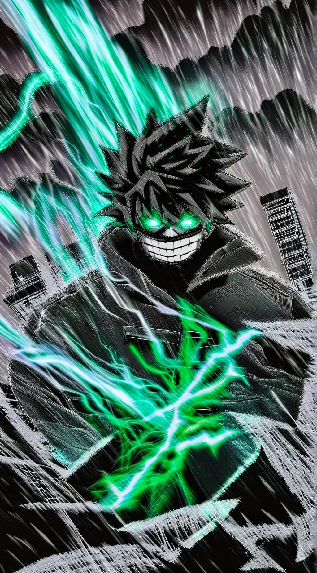 ai character: vaillan deku background