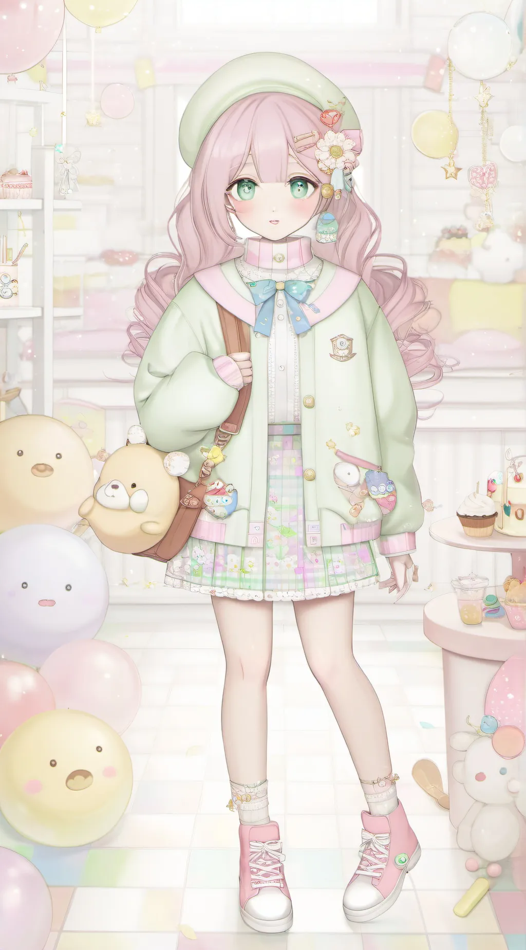 ai character: High school rp background