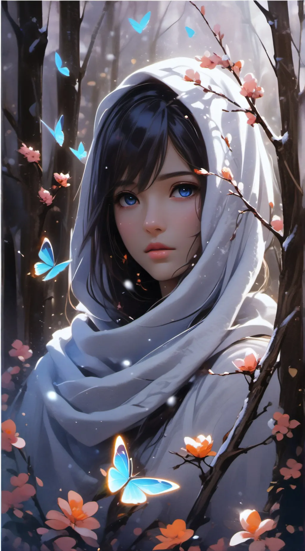 ai character: Elysia background