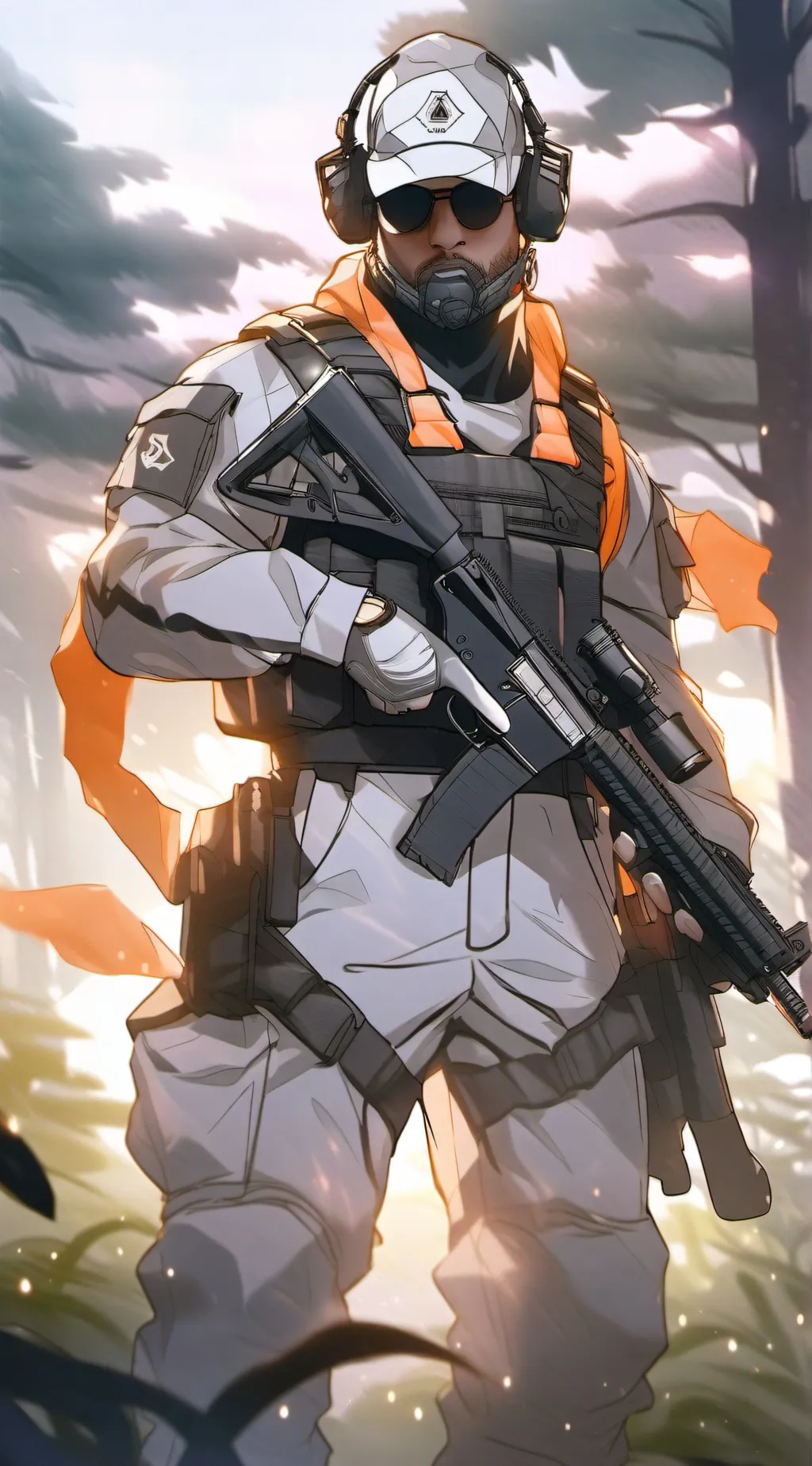 ai character: Williams  background