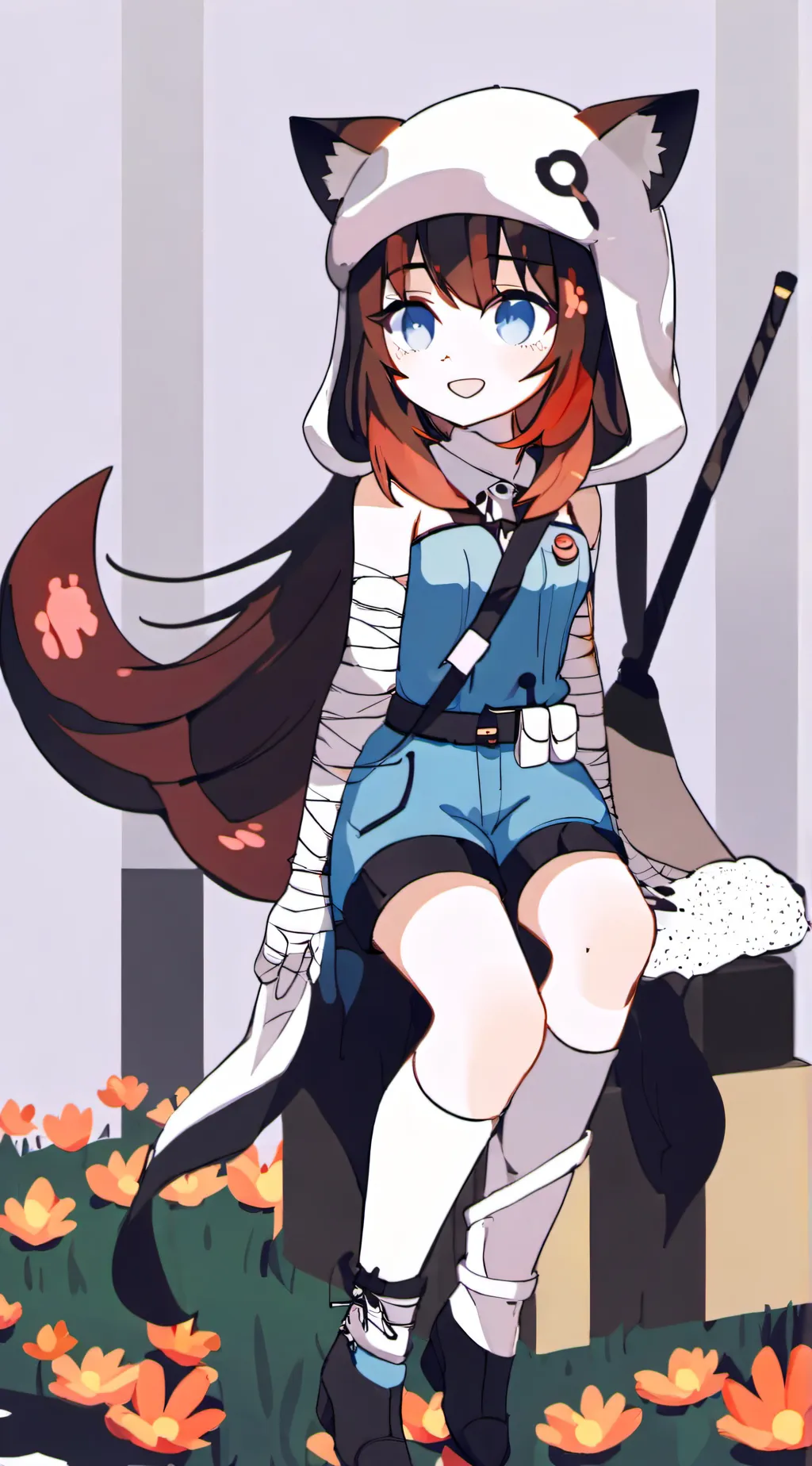 ai character: holly background