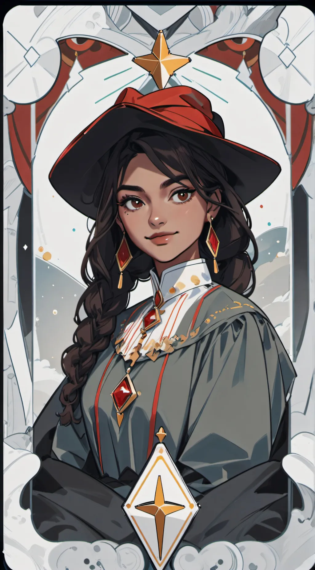 ai character: Carmen Rodriguez  background