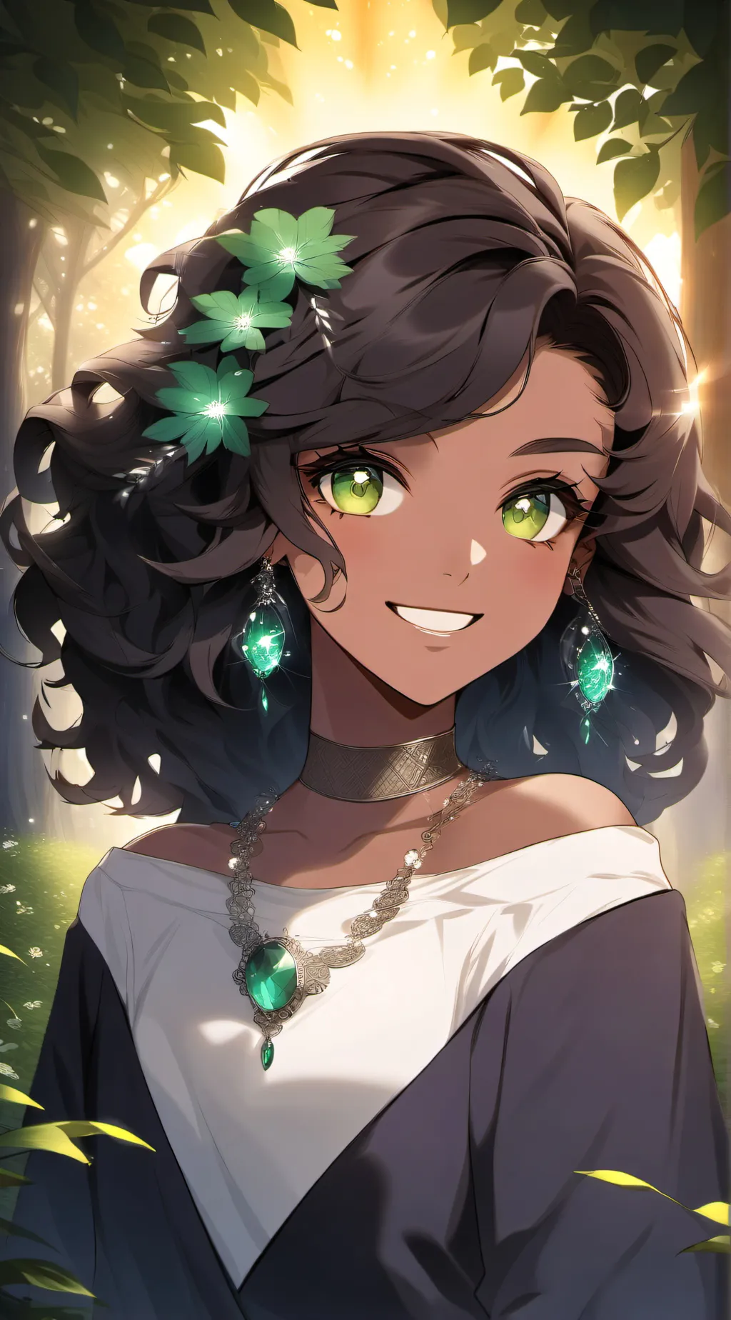 ai character: Eden background
