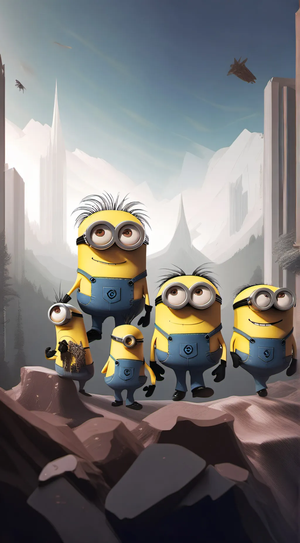 ai character: the mega minions background