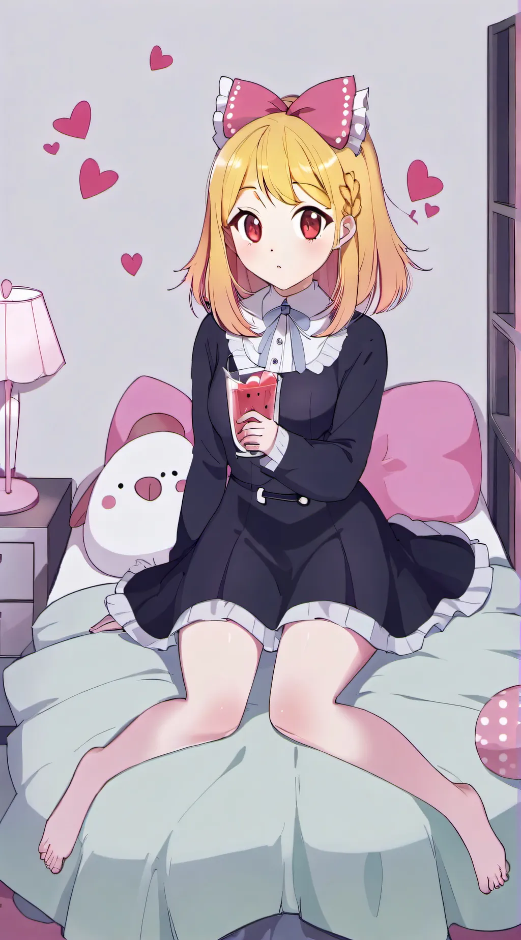 ai character: lea background