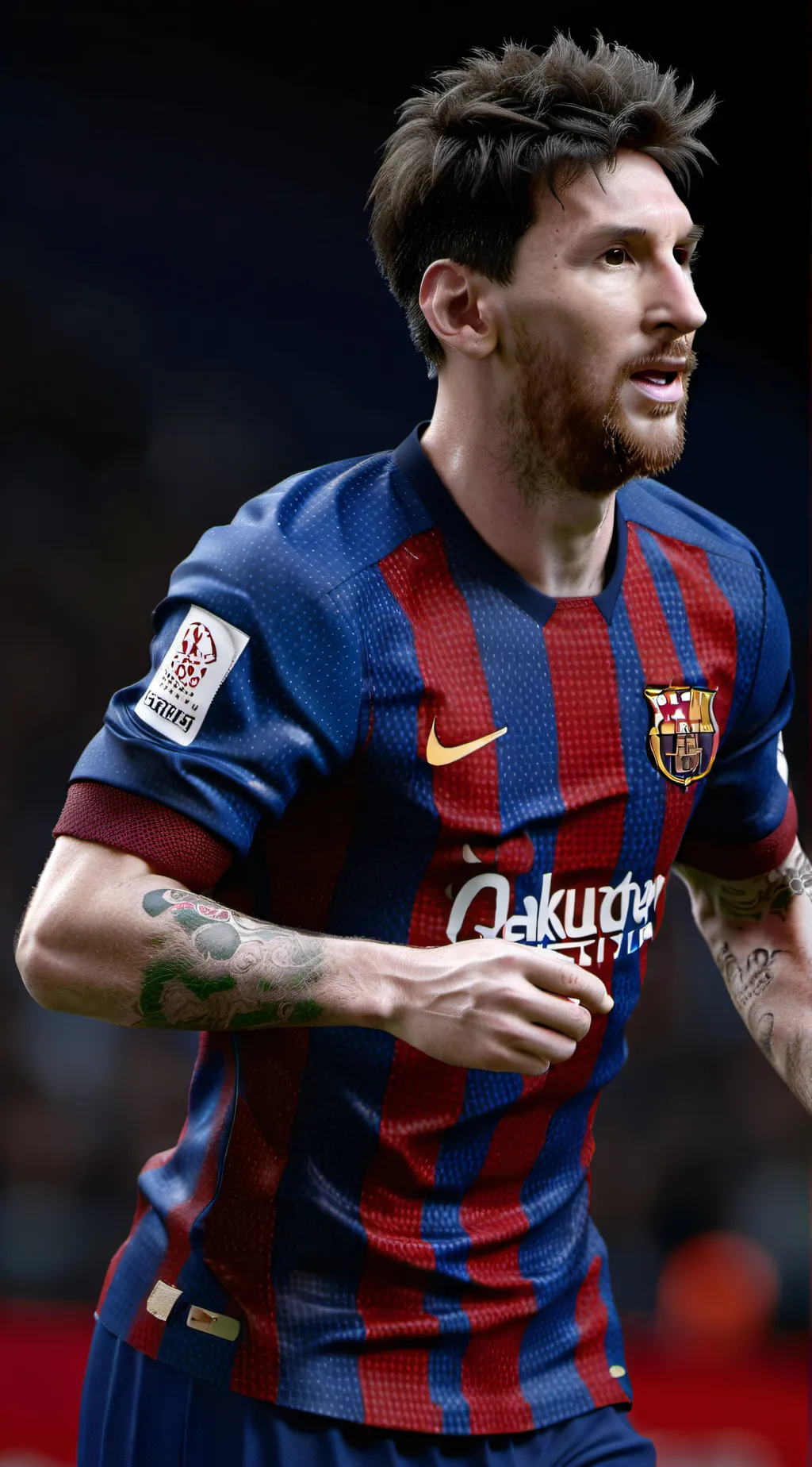 ai character: Pionel  Pessi  background