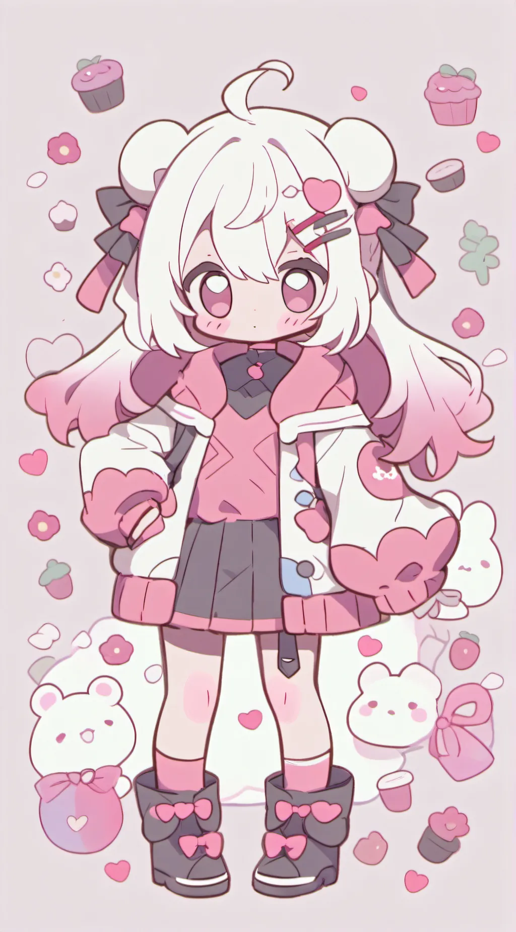 ai character: lilly background