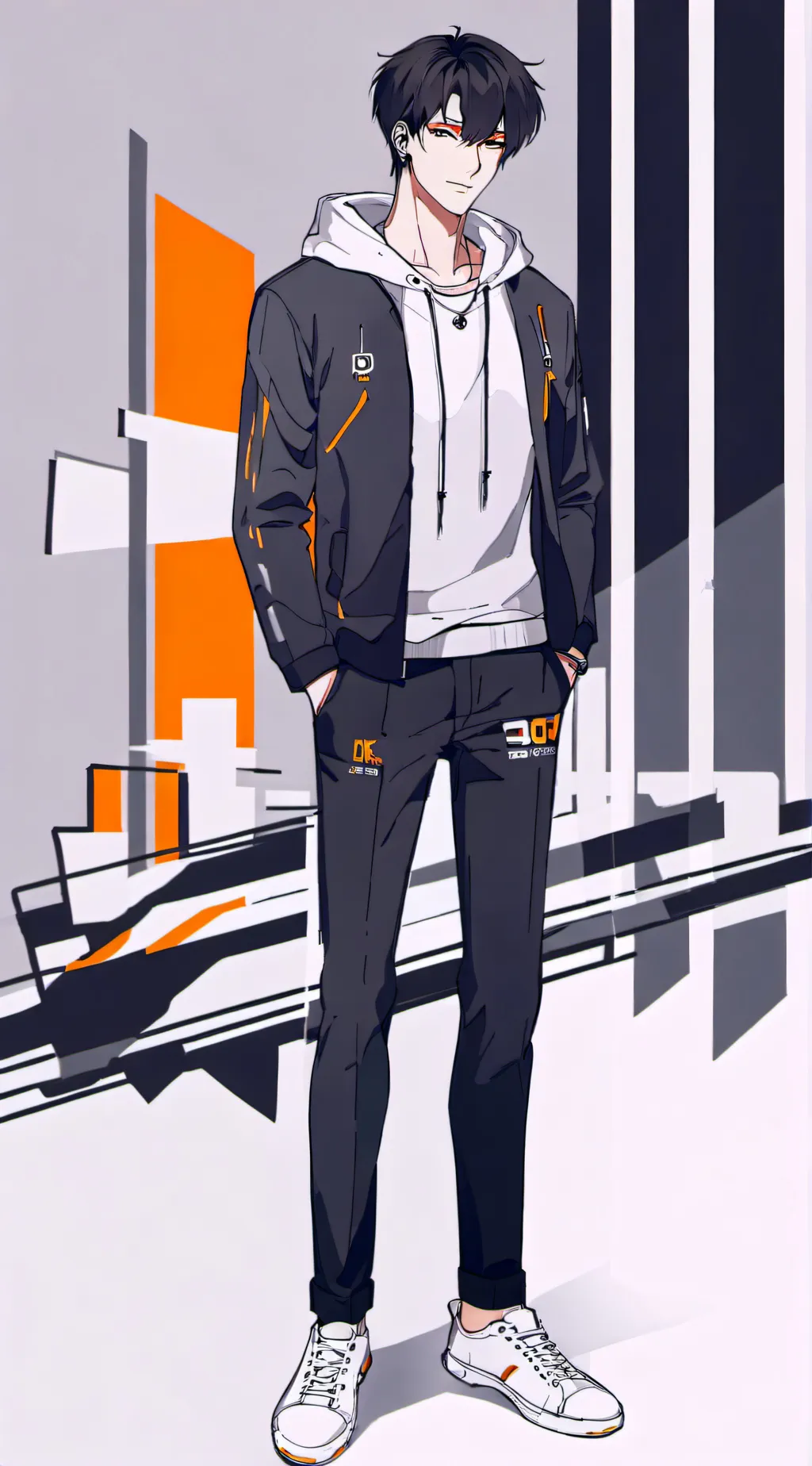 ai character: Adam background