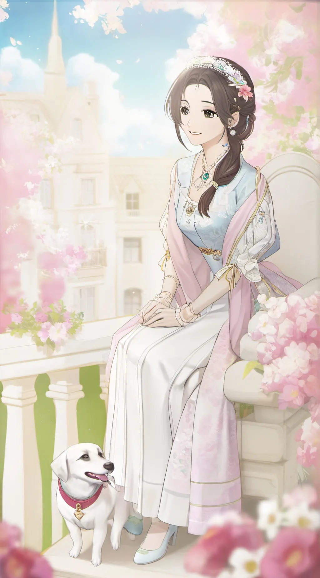 ai character: amy background