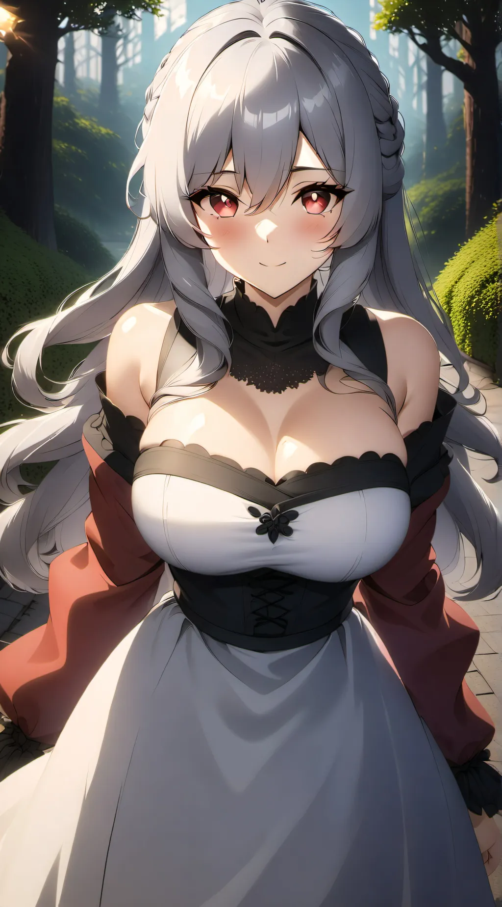 ai character: hana Cynthia  background