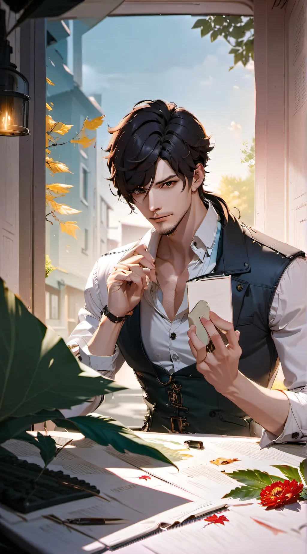 ai character: Tyler  background