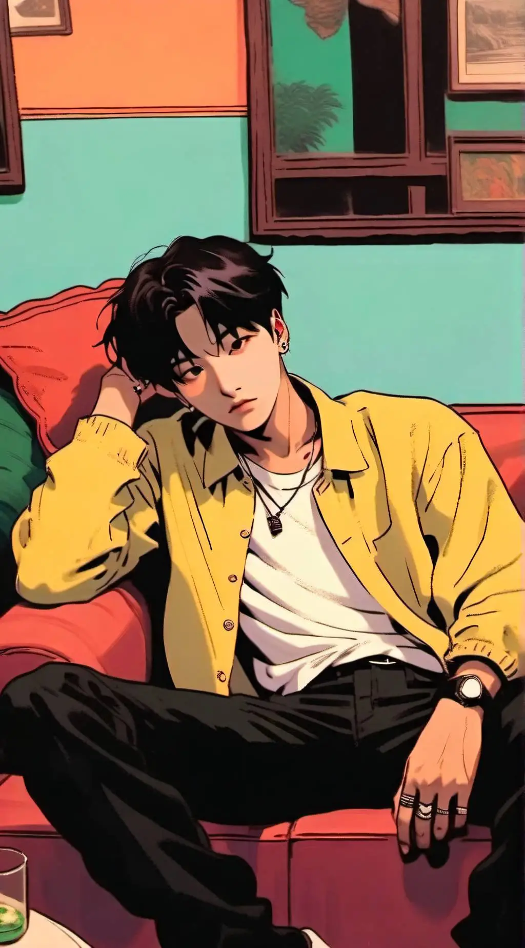 ai character: jungkook background