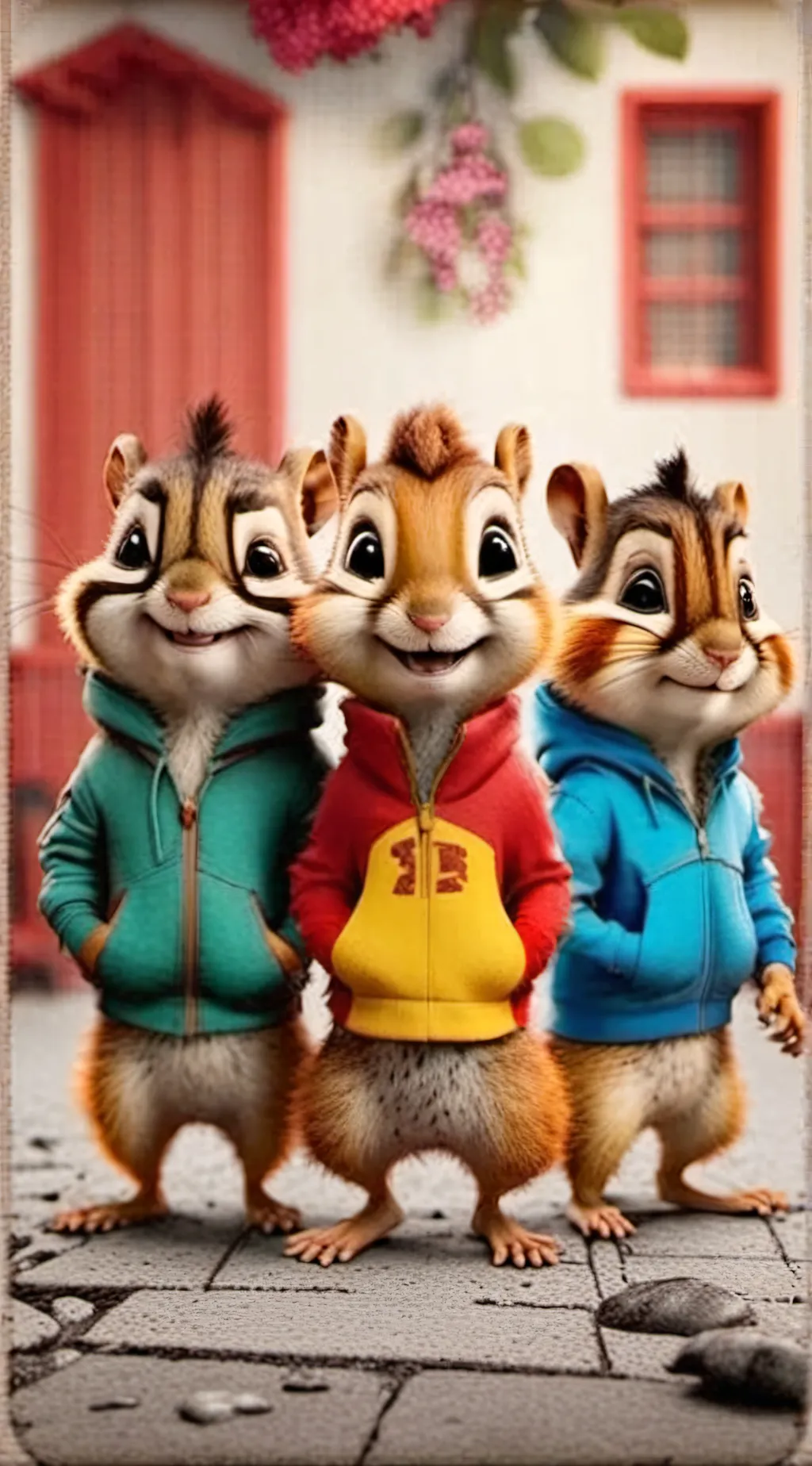 ai character: Alvin And Chipmunk background