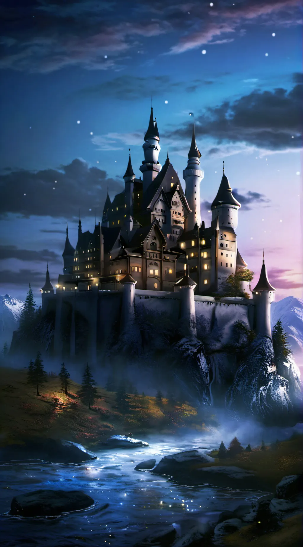 ai character: hogwarts background