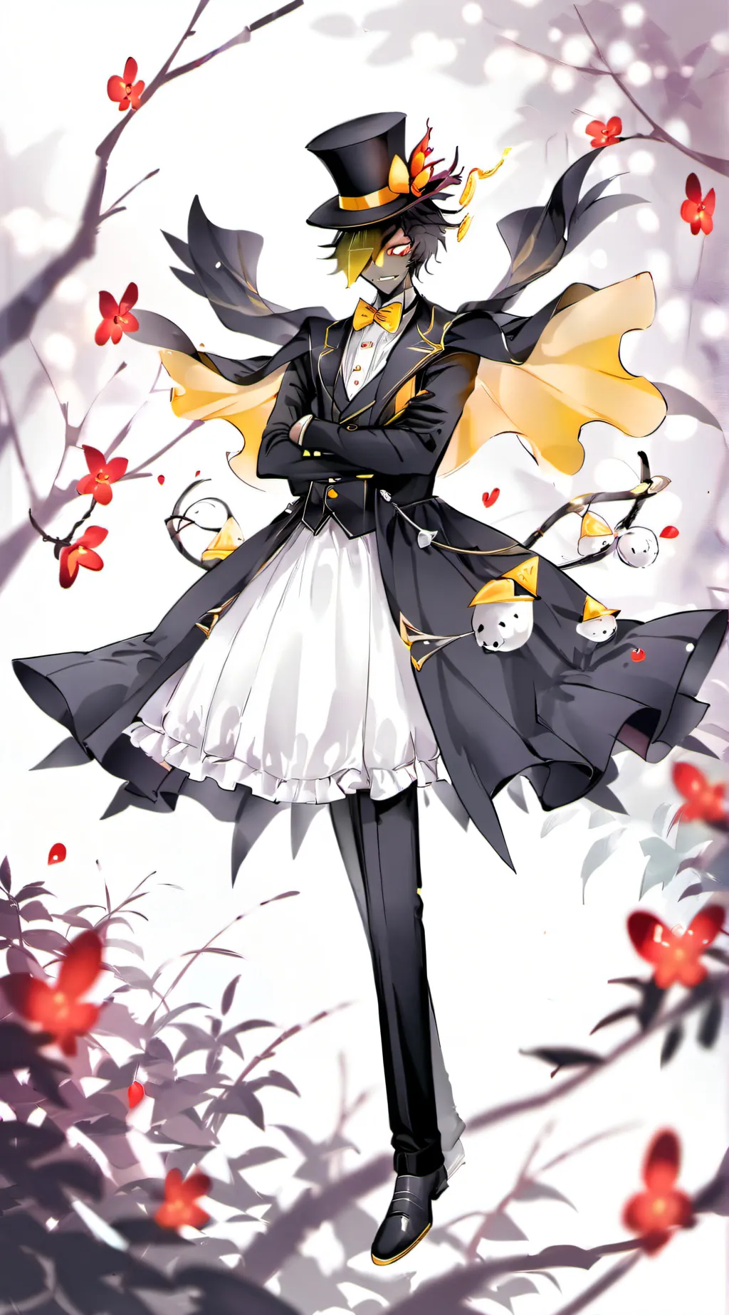 ai character: Bill Cipher background