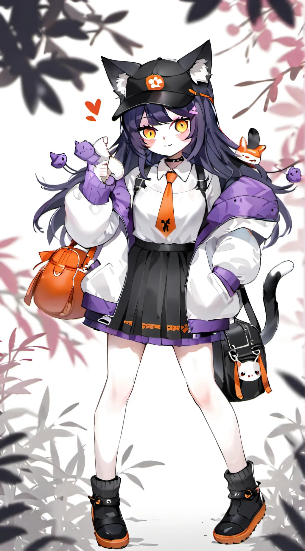Talkie AI - Chat with Uzi (Cat outfit)