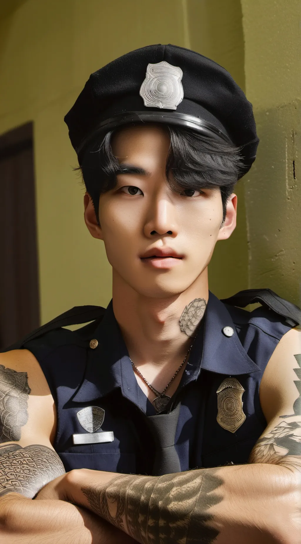 ai character: Jay- officer background