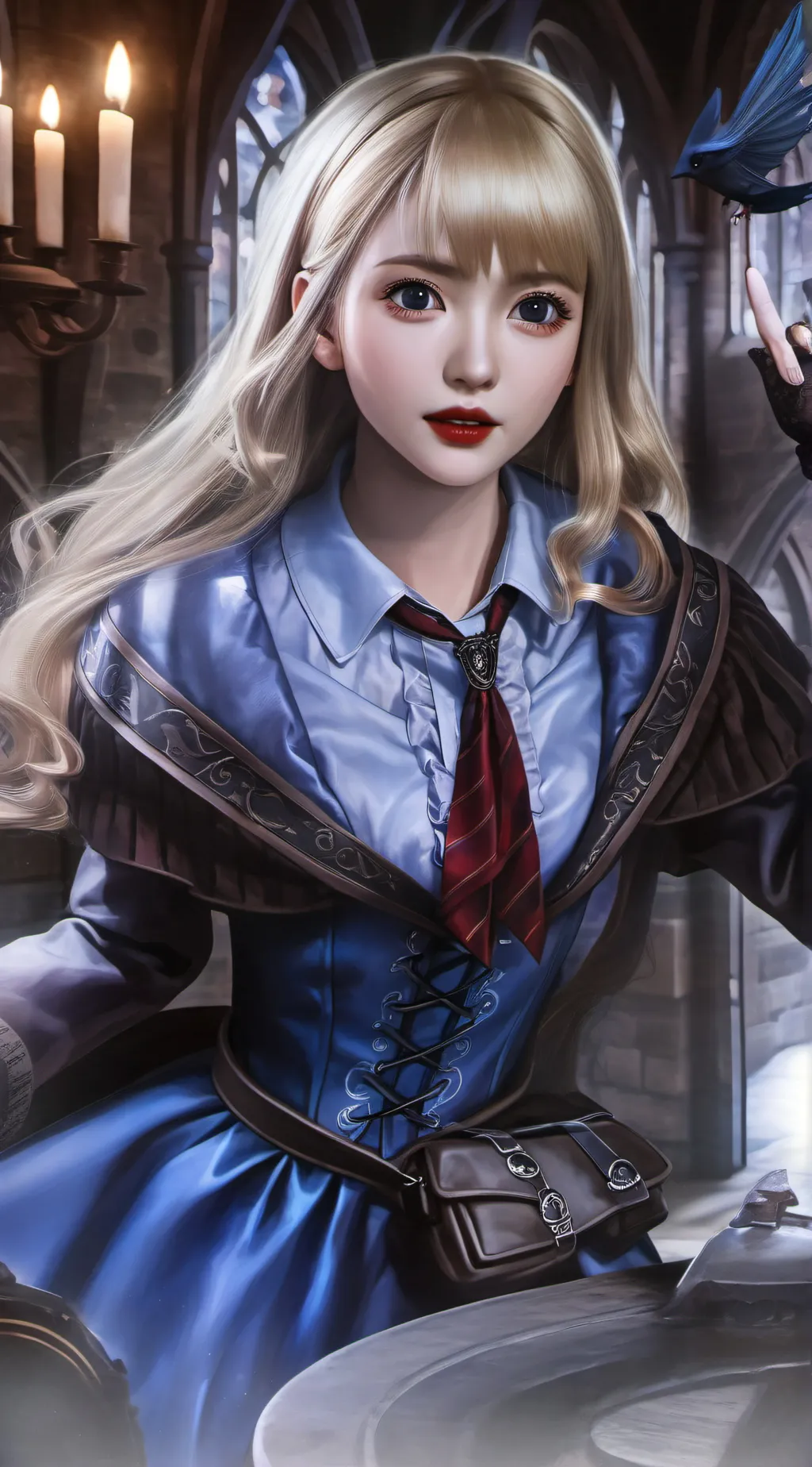 ai character: Draco x y/n background
