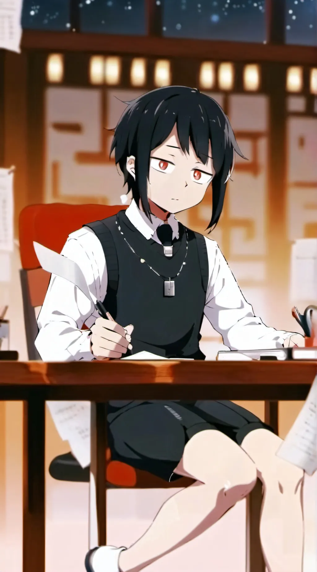 ai character: Mirin  background