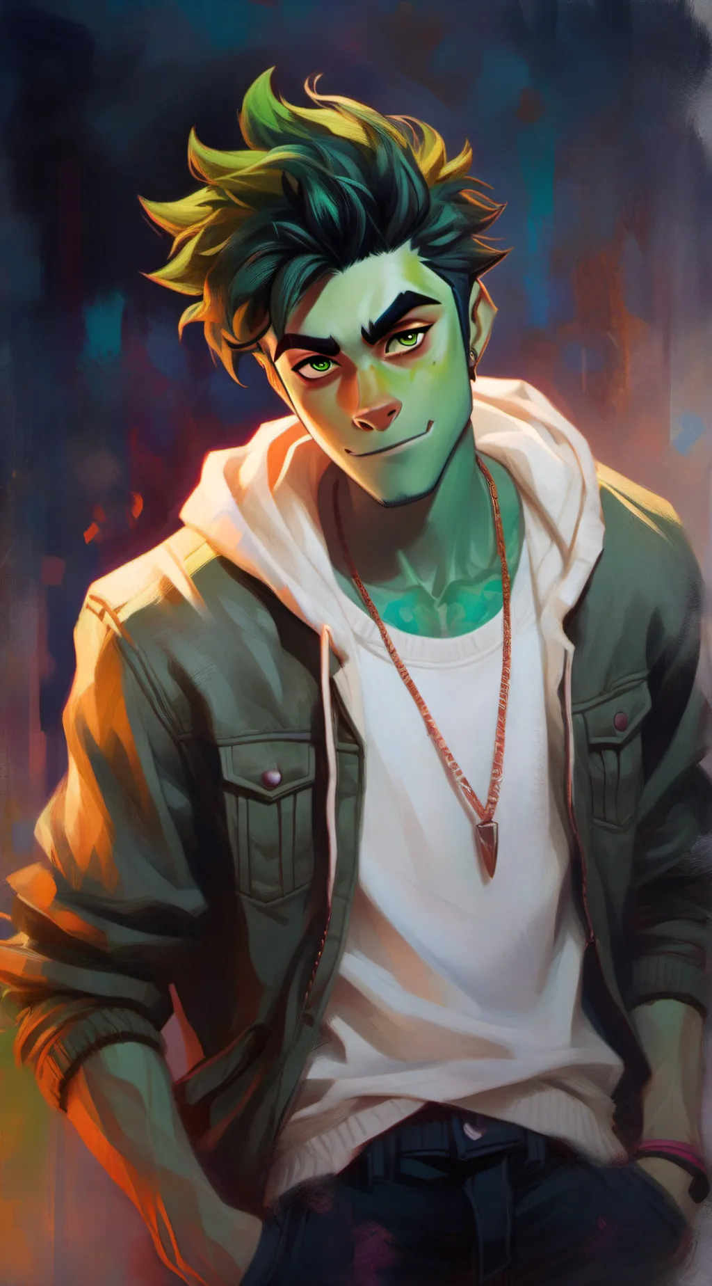 ai character: Charlie background