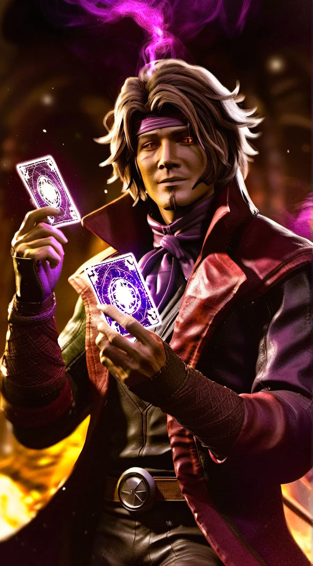 ai character: Gambit background