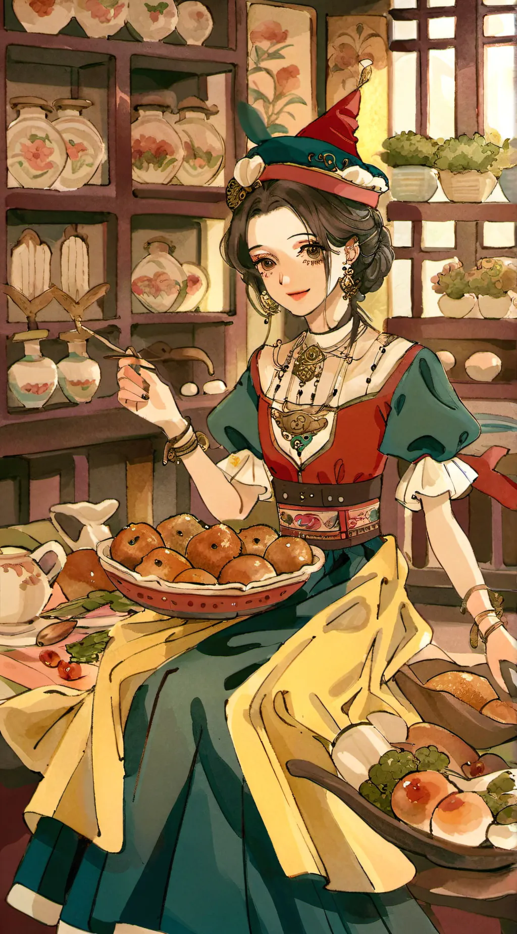 ai character: Kayla background