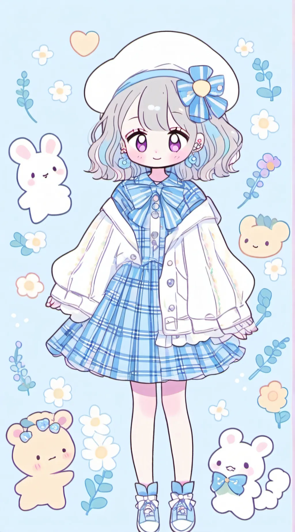 ai character: sans aus background