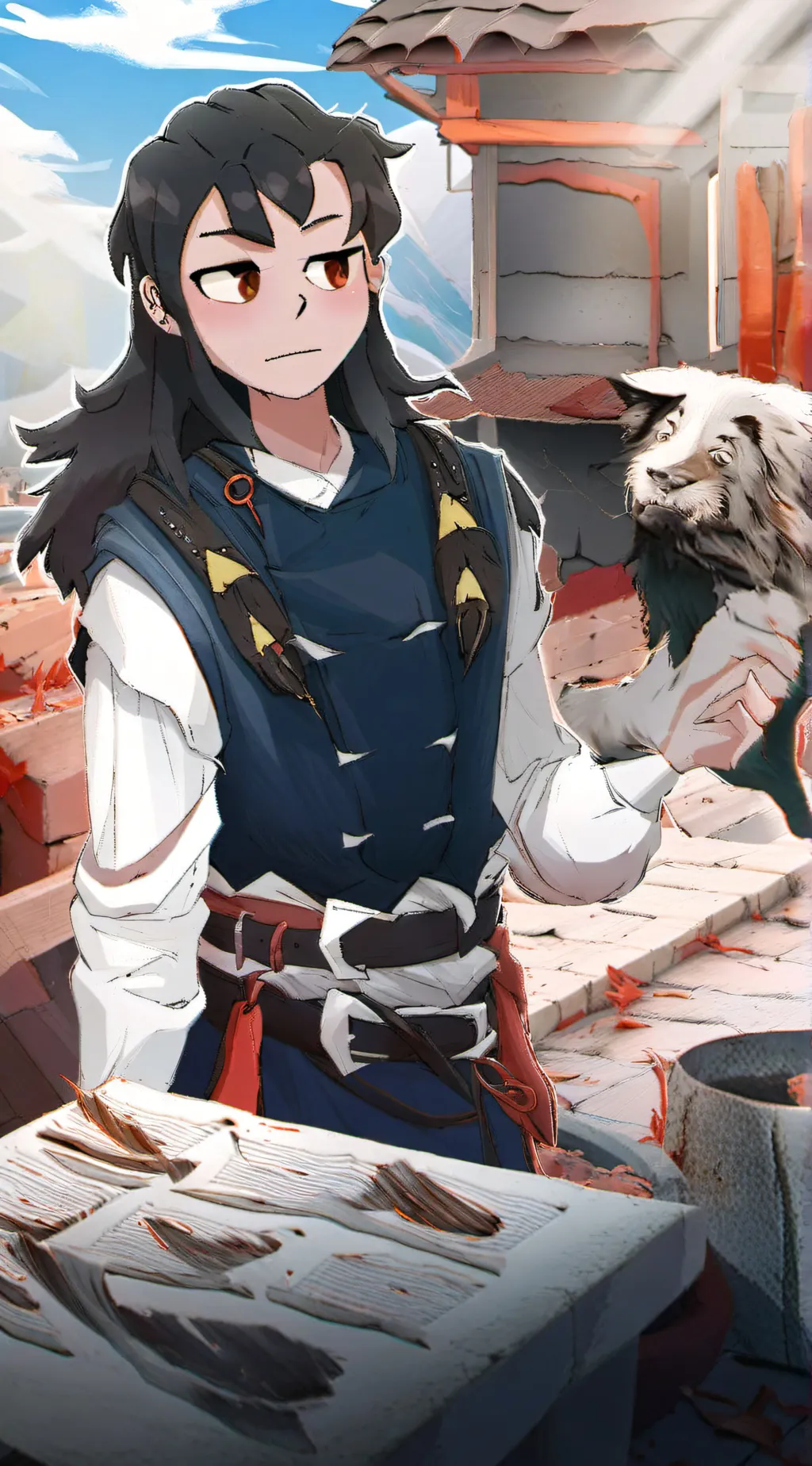 ai character: GENMUI:3 background
