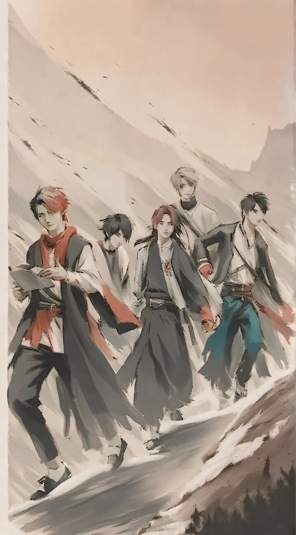 ai character: Skz background