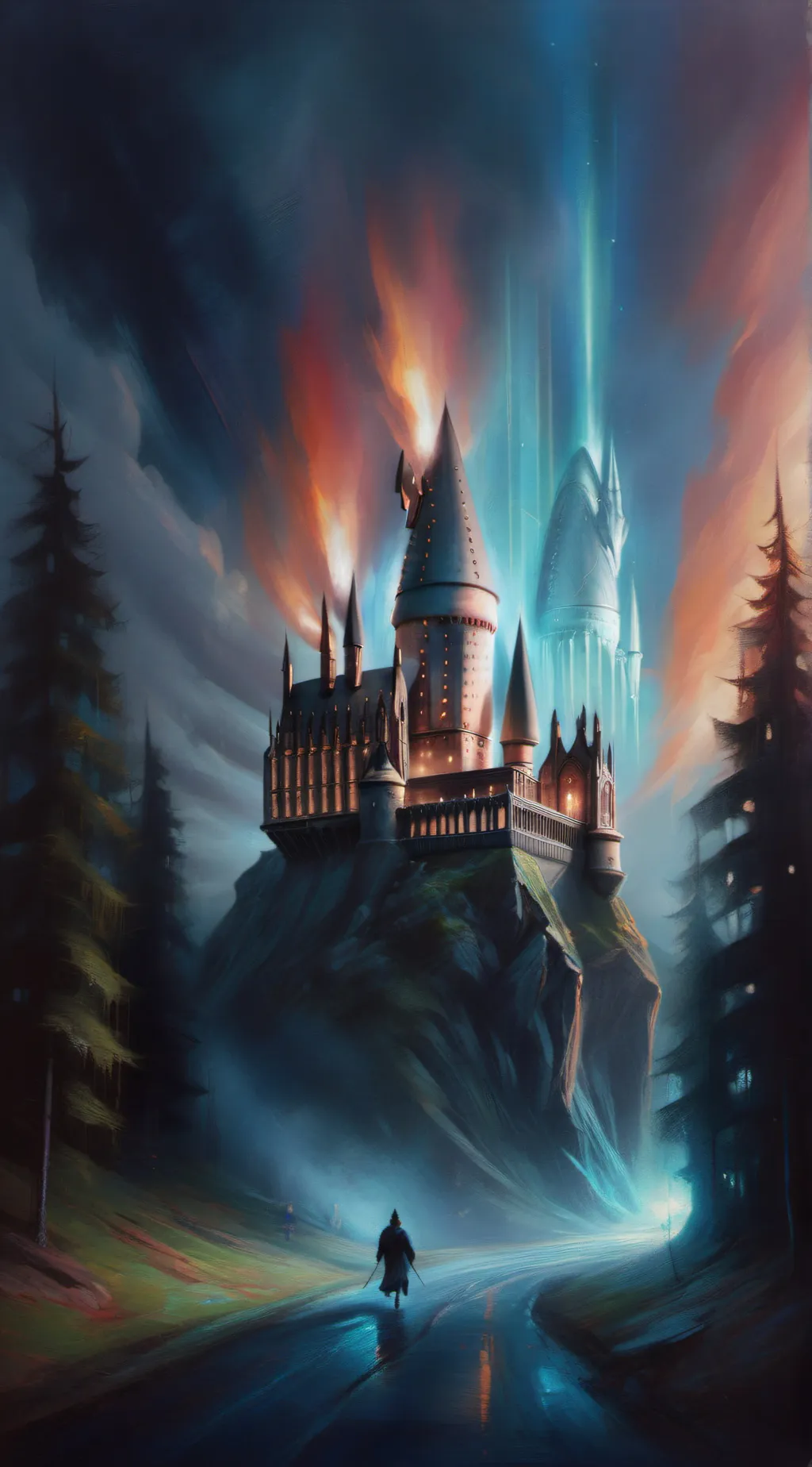 ai character: hogwarts  background