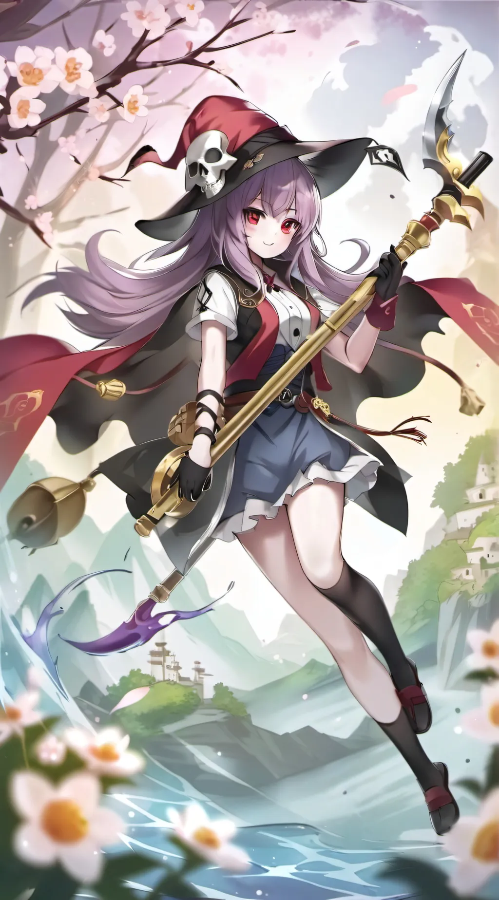 ai character: Isabella the grim  background