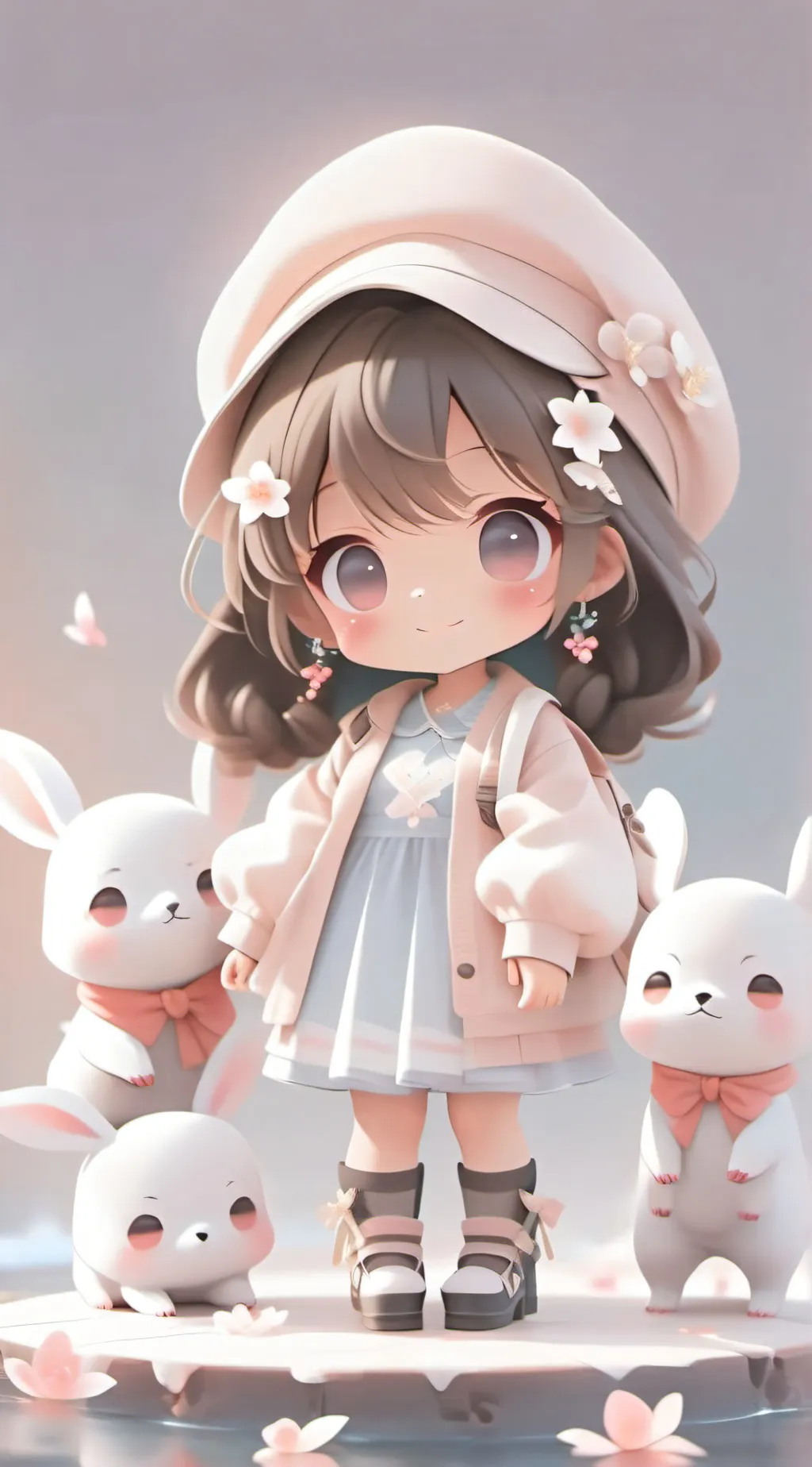 ai character: Arcade background