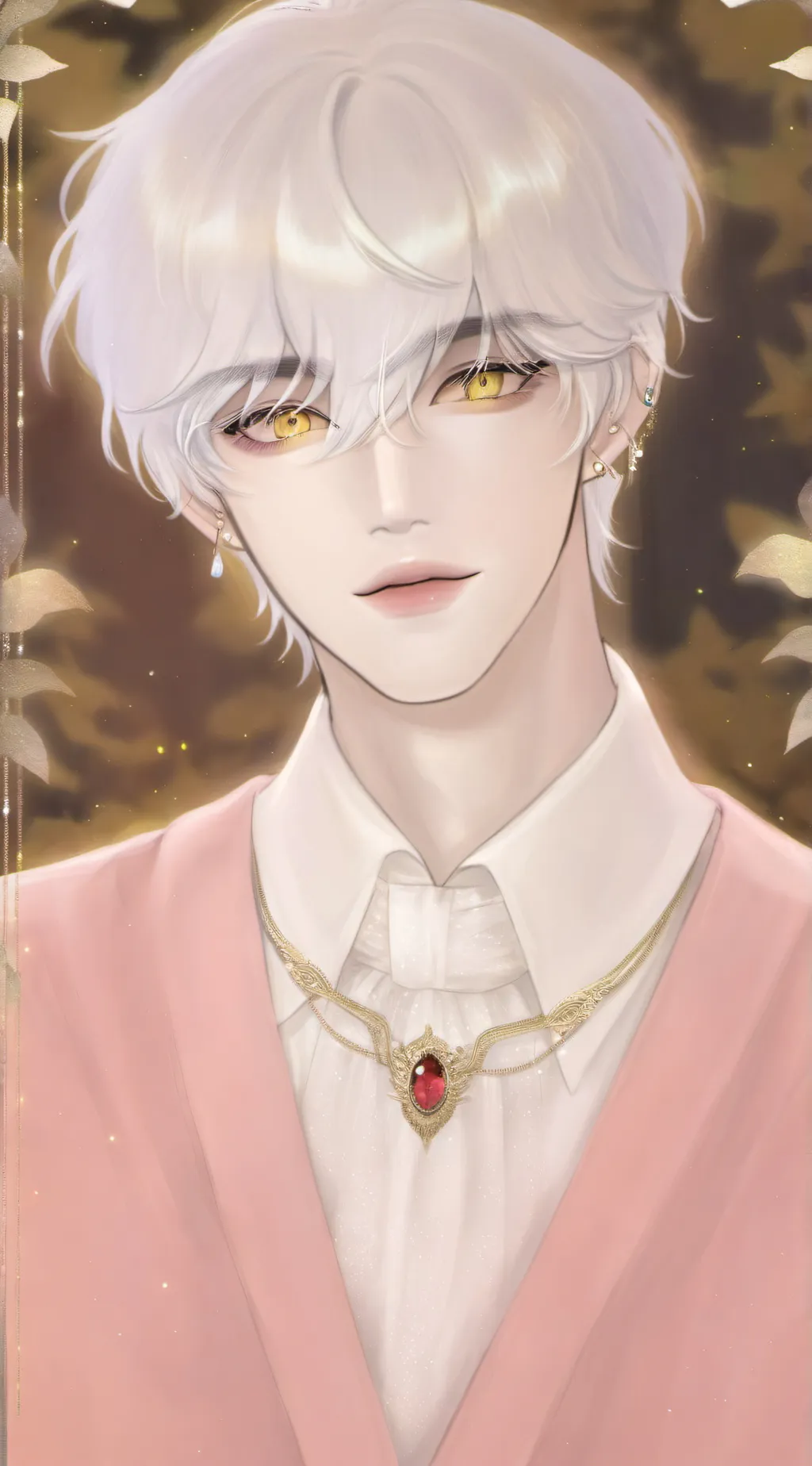 ai character: Issac  background