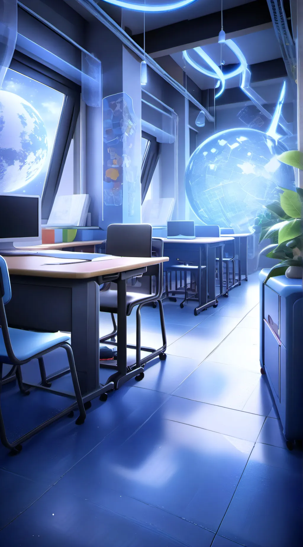 ai character: 3rd grade background