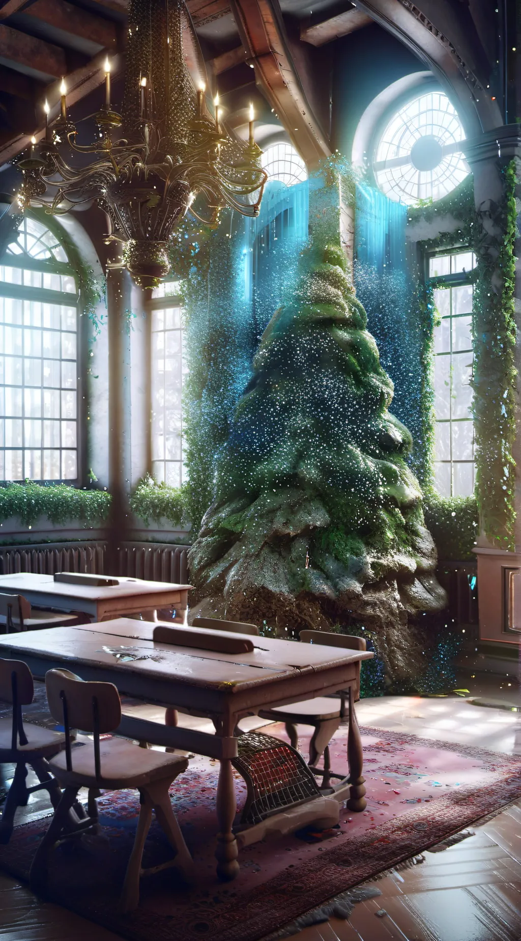 ai character: My drawing background