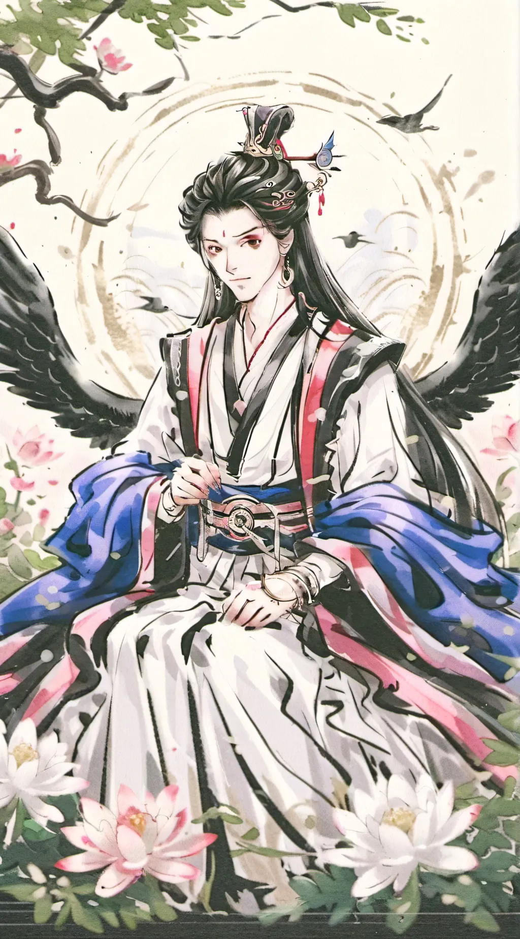 ai character: Legends background