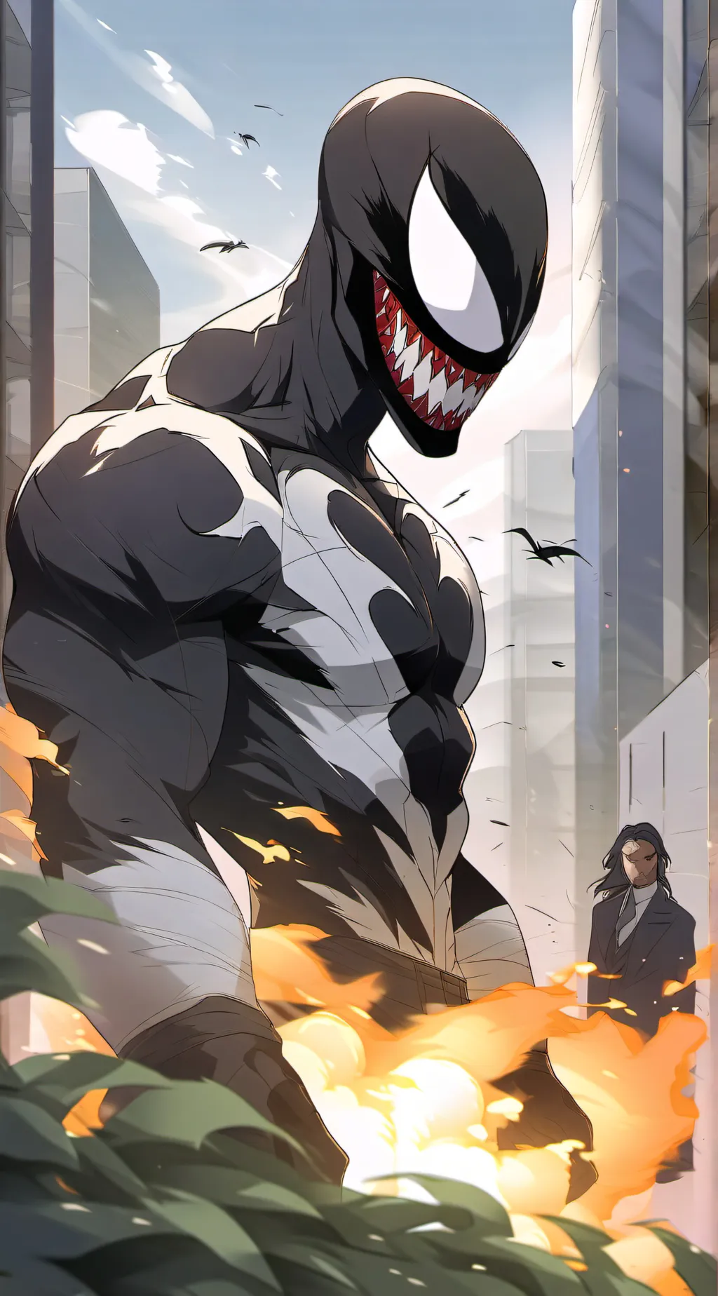 ai character: Venom background
