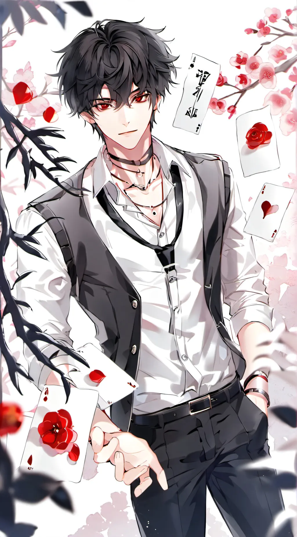 ai character: Ace  background