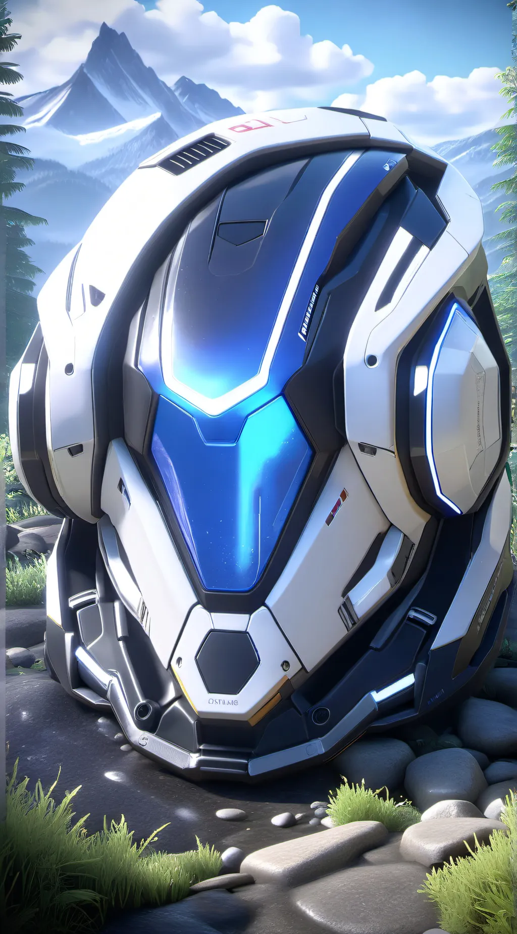 ai character: robot background