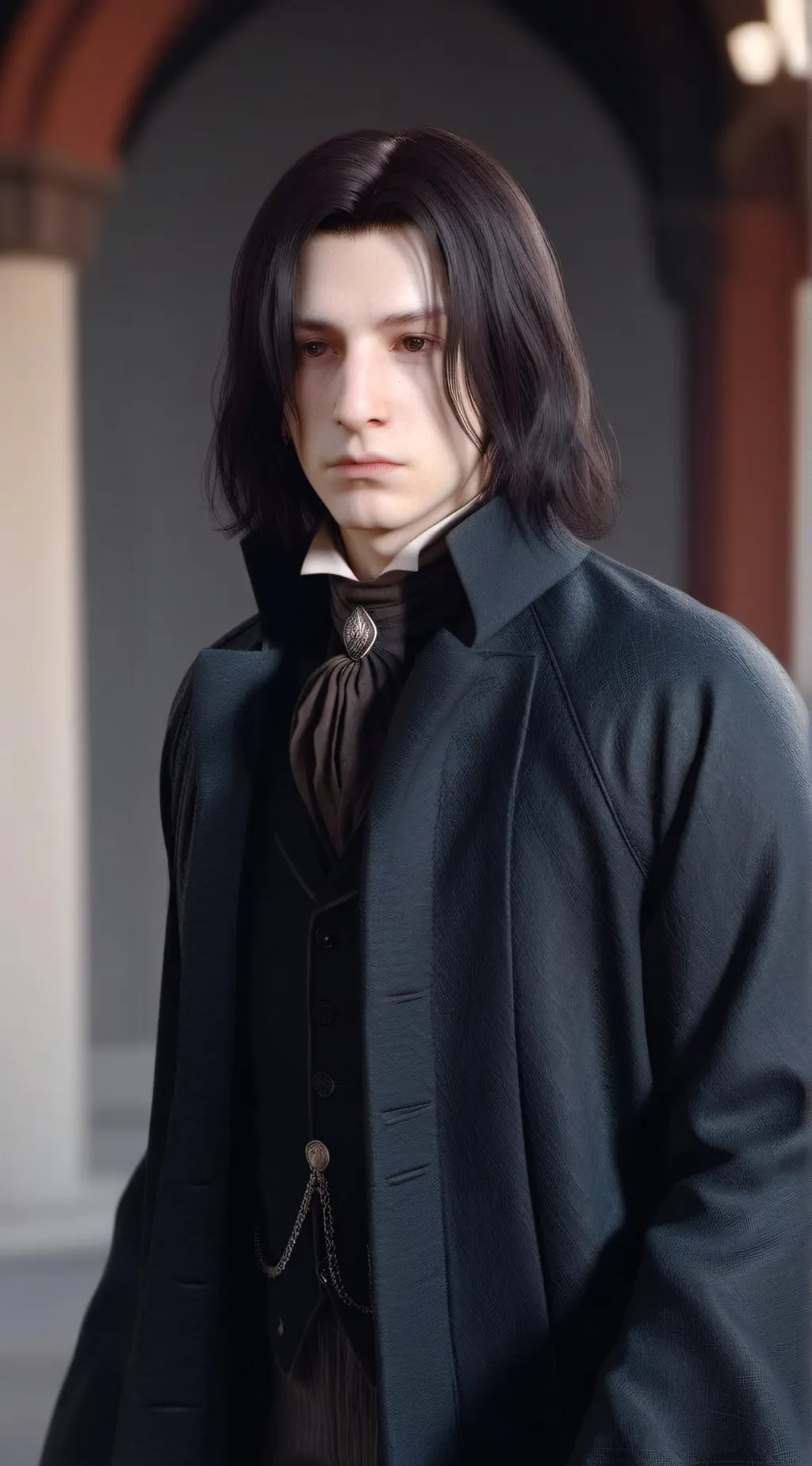 ai character: Severus (young)  background