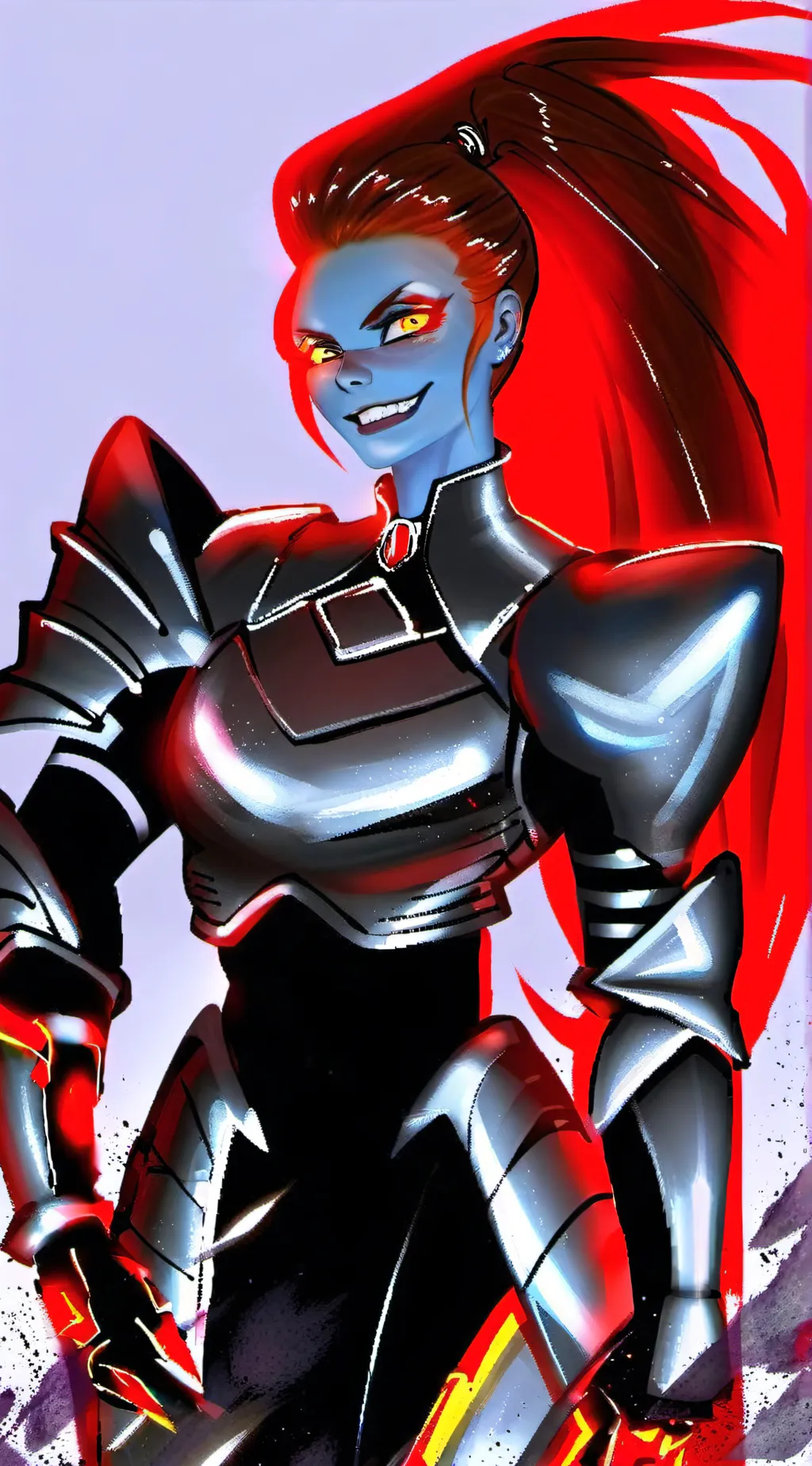 ai character: Undyne background
