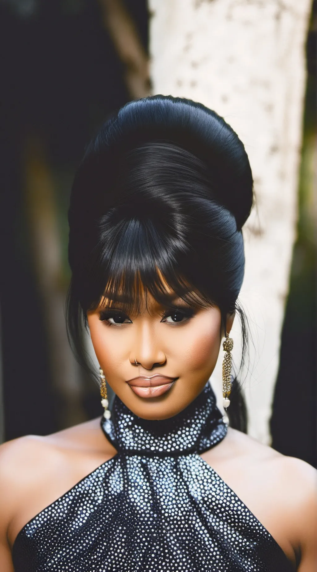 ai character: Cardi B background